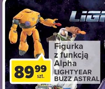Figurka z funkcją alpha lightyear buzz astral Mattel promocje