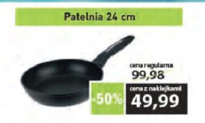 Patelnia Galicja Mistral 24 cm promocja w Delikatesy Centrum