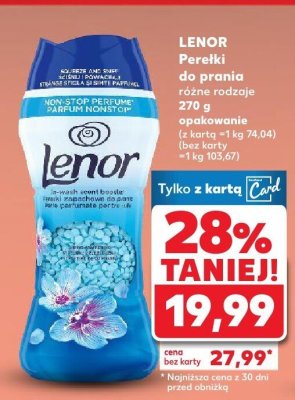 Perełki do prania różne rodzaje promocja w Kaufland