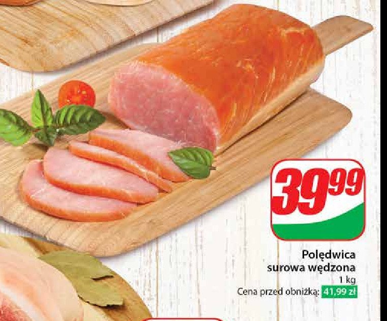 Polędwica surowa wędzona Agro rydzyna promocja