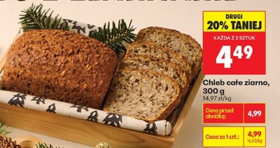 Chleb promocja w Biedronka