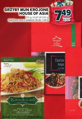 Grzyby Mun Krojone House of Asia promocja w Stokrotka