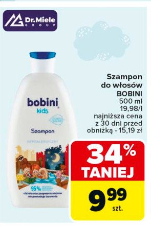 Szampon hipoalergiczny Bobini kids promocja w Carrefour Market