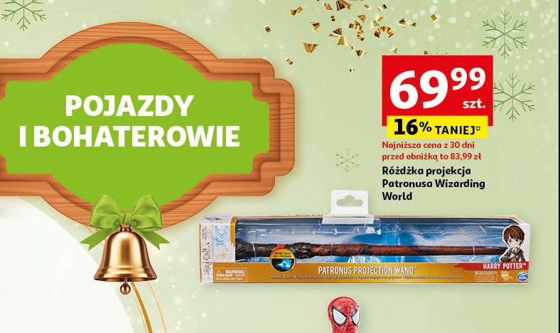 Różdżka harry potter Spin master promocja w Auchan