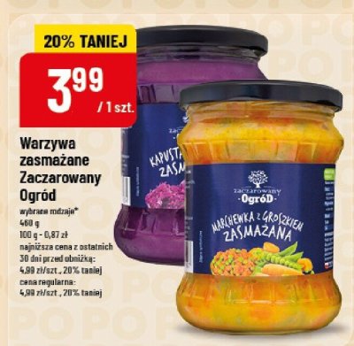 Warzywa zasmażane Zaczarowany Ogród promocja w POLOmarket