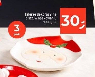 Talerze świąteczne promocja w Dealz