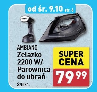 Żelazko 2200 w AMBIANO promocja