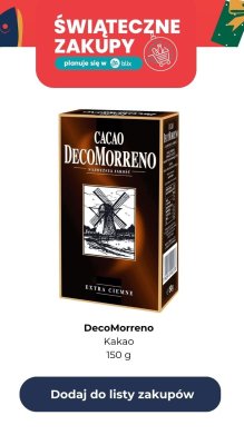 Kakao 150 g promocja w Dino