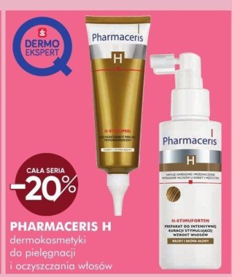 Dermokosmetyki do pielęgnacji i oczyszczania włosów Pharmaceris H promocja w Super-Pharm