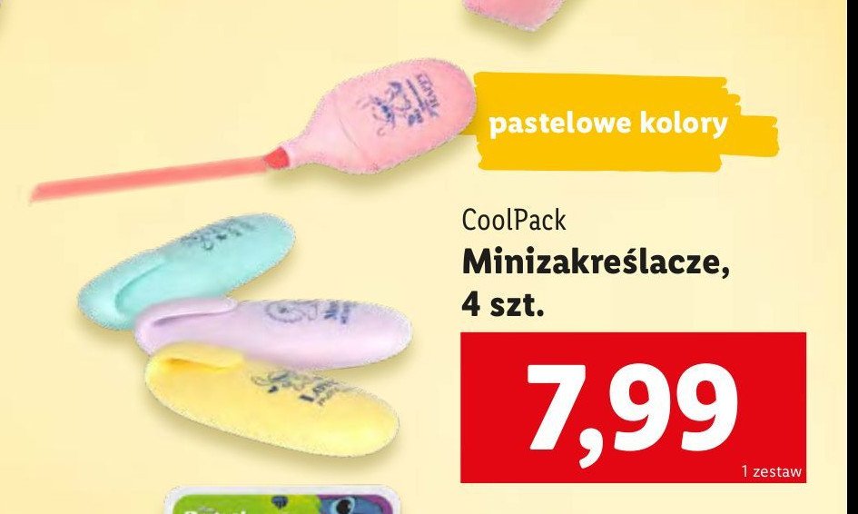 Zakreślacze mini Coolpack promocja