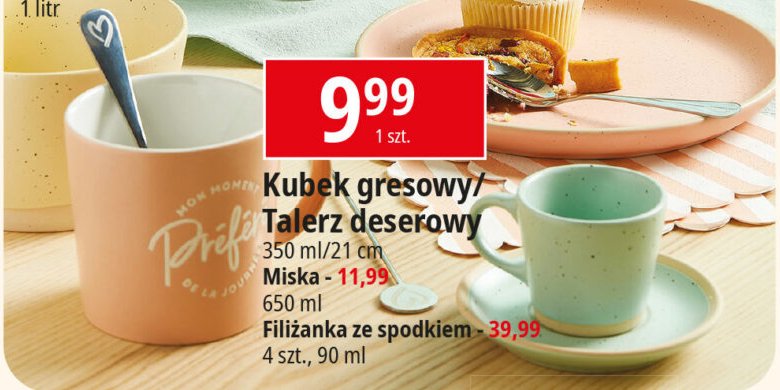 Filiżanka + spodek promocja