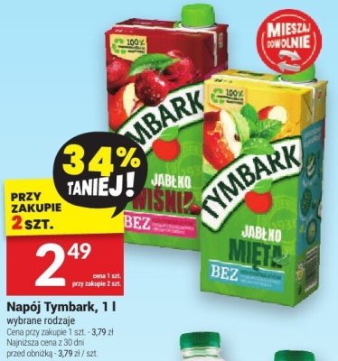 Napój Tymbark, 1 l promocja w Twój Market