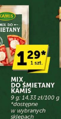 Mix do śmietany Kamis promocja w Groszek