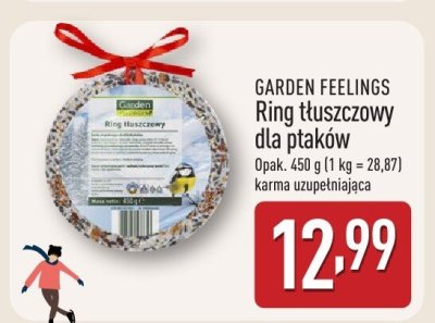 Ring tłuszczowy dla ptaków Garden Feelings promocja w Aldi