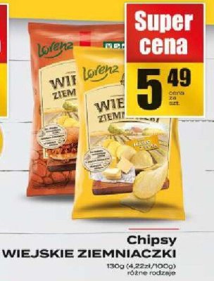 Chipsy Wiejskie Ziemniaczki promocja w Supeco