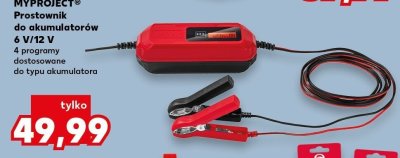 Prostownik do akumulatorów 6 V/12 V promocja w Kaufland