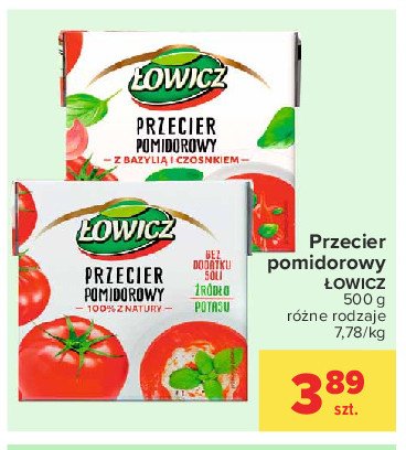 Przecier pomidorowy z bazyli膮 i czosnkiem 艁owicz promocja