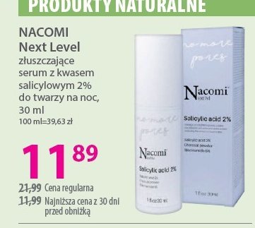 Serum do twarzy z kwasem salicylowym 2% promocja w Hebe