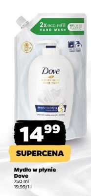 Mydło w płynie Dove promocja w Netto