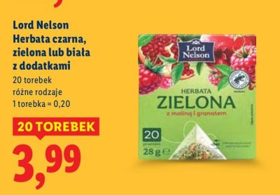 Herbata zielona  promocja w Lidl