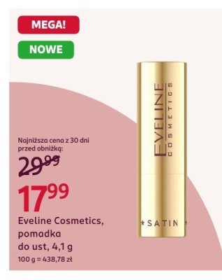 Pomadka do ust Eveline Cosmetics, 4,1 g promocja w Rossmann