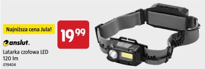 Latarka czołowa LED Anslut 120 lm promocja w Jula