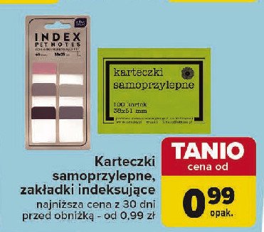 Karteczki samoprzylepne promocja