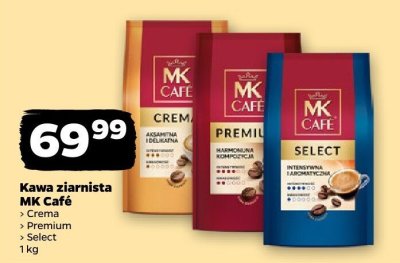 Kawa ziarnista - Crema 1 kg promocja w Netto