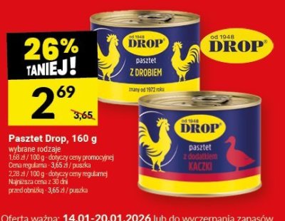 Pasztet Drop promocja w Twój Market