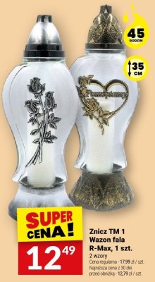Znicz TM 1 Wazon fala R-Max, 1 szt. promocja w Twój Market