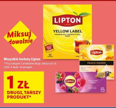 Herbata promocja w Lidl