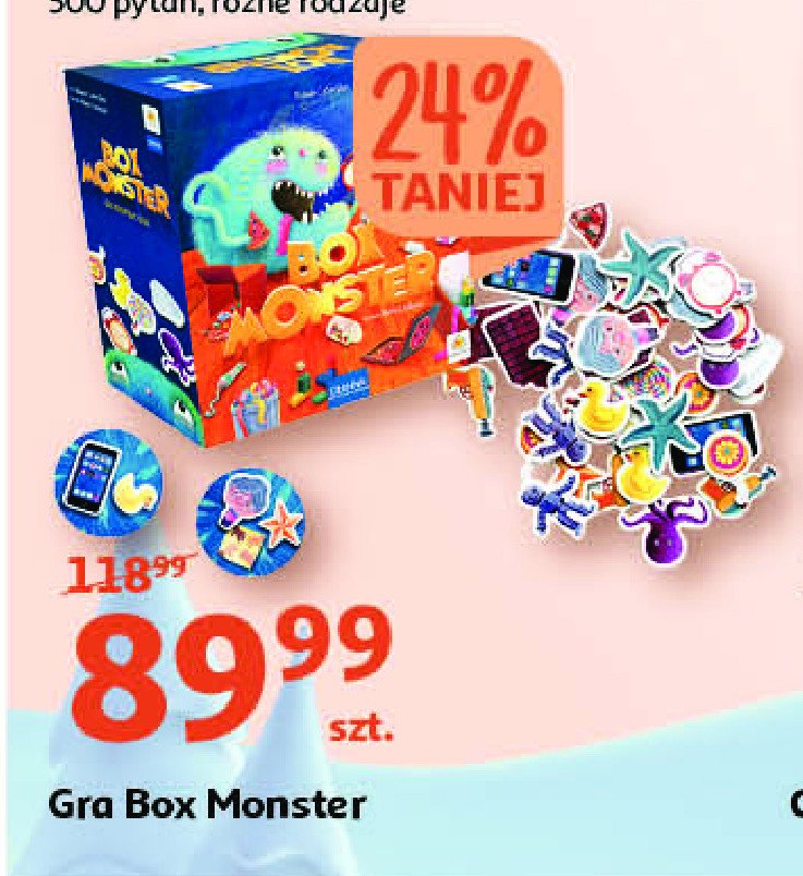 Gra box monster Granna promocja