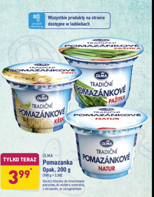 Serek pomazankowe naturalny Olma promocja