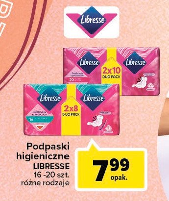 Podpaski higieniczne long duo Libresse promocja