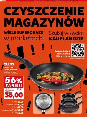Patelnia aluminiowa śr. 32 cm promocja w Kaufland
