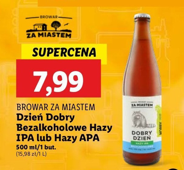 Piwo Browar za miastem hazy apa promocja