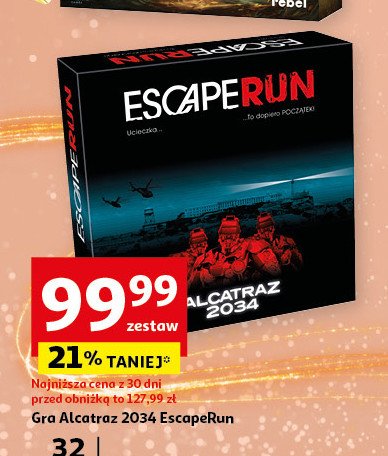 Gra escaperun Tactic promocja w Auchan