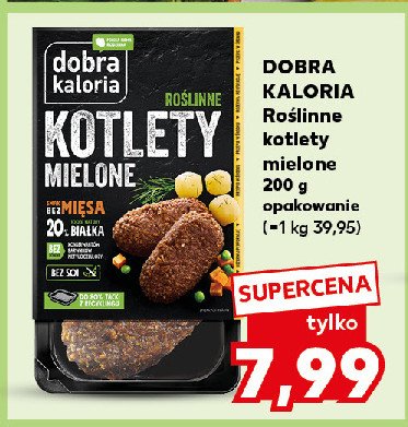 Kotlety mielone roślinne Dobra kaloria promocja