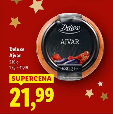 Ajvar Deluxe 530 g promocja w Lidl