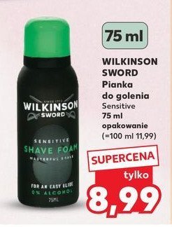 Pianka do golenia sensitive Wilkinson sword promocja