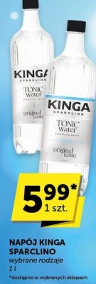 Napój Kinga Sparclino wybrane rodzaje promocja w Groszek