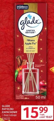 Patyczki zapachowe Glade 50 ml promocja w Selgros