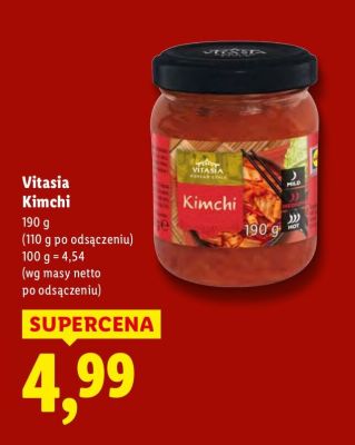 Kimchi Vitasia promocja w Lidl