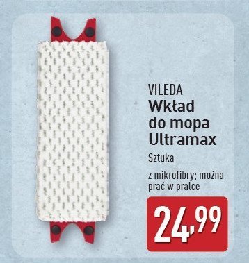 Wkład do mopa ultramax Vileda promocja w Aldi