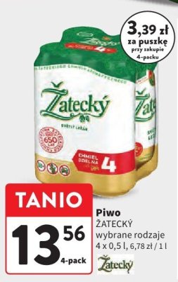 Piwo promocja w Intermarche