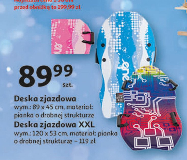 Deska zjazdowa 89 x 45 cm promocja