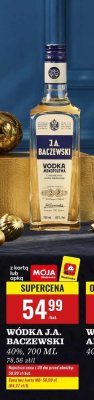 Wódka 40%, 700 ml promocja w Biedronka