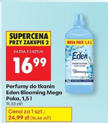 Perfumy do tkanin Blooming Mega Paka 1,5 l promocja w Biedronka