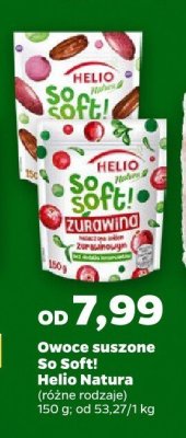 Owoce suszone So Soft!, różne rodzaje promocja w Netto