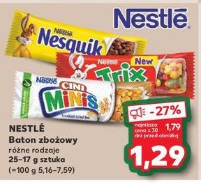 Baton Nestle trix promocja w Kaufland